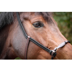 Licol Pénélope Éthologique Havane / noir Marron