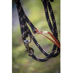 Longe Penelope Ethologique Zwart / karamel