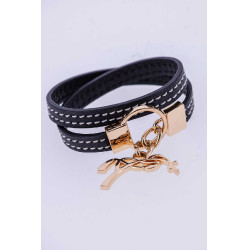 Pénélope Signature Armband Zwart