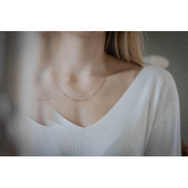 Collier Pénélope Eugénie Doré