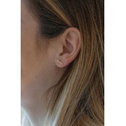 Boucles oreilles Pénélope Milly Doré