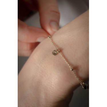 Bracelet Pénélope Eugénie doré Bracelet Pénélope Eugénie doré