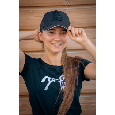 Casquette Pénélope Mesh Noir Casquette Pénélope Mesh Noir