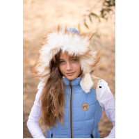 Mouwloze Pénélope Roger bodywarmer Arctisch blauw