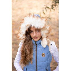 Mouwloze Pénélope Roger bodywarmer Arctisch blauw