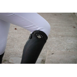 Mini chaps Pénélope Softy Noir