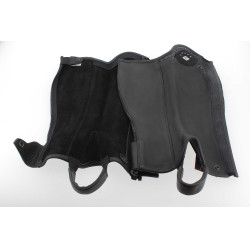 Mini chaps Pénélope Softy Noir