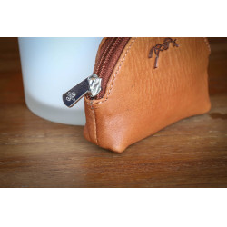 Porte-monnaie Pénélope Cognac Marron