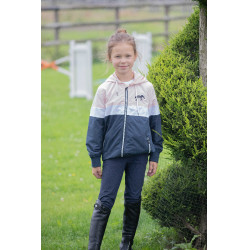 Blouson Eden door Pénélope Celecce Marineblauw