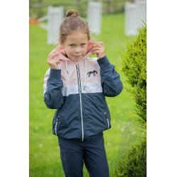 Blouson Eden door Pénélope Celecce Marineblauw