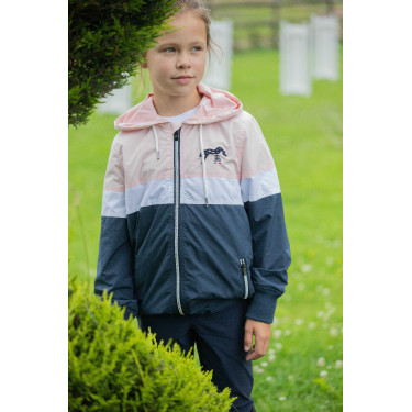 Blouson Eden door Pénélope Celecce Marineblauw Blouson Eden door Pénélope Celecce Marineblauw