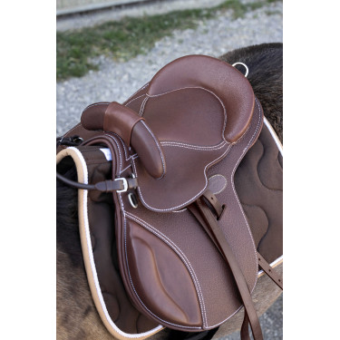 Selle bardette Guy Cantin Evolution éducative Havane Marron Selle bardette Guy Cantin Evolution éducative Havane Marron