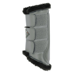 Guêtres fermées Equithème French Touch Gris