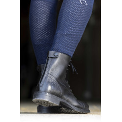 Leren laarzen Equithème Dandy Zwart