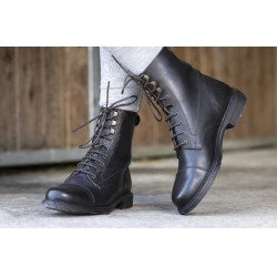 Boots cuir Equithème Dandy Marron