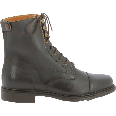 Boots cuir Equithème Dandy Marron