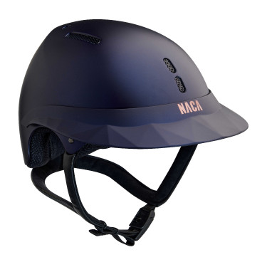 Paardrijcap NACA Gravity S Mat blauw