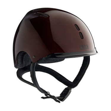 Casque d'équitation NACA Gravity S Prune brillant Violet