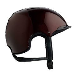 Casque d'équitation NACA Gravity S Prune brillant Violet