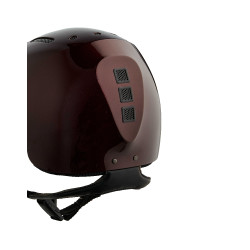 Casque d'équitation NACA Gravity S Prune brillant Violet