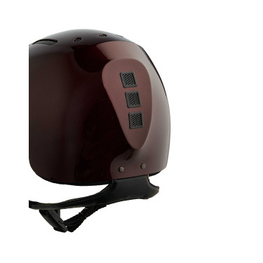 Casque d'équitation NACA Gravity S Prune brillant Violet