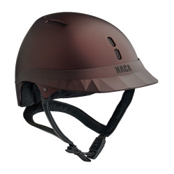 Paardrijcap NACA Gravity S Matte pruim Violet