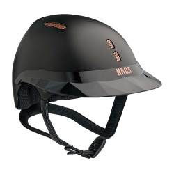 Casque d'équitation NACA Gravity S Noir onyx mat / rose gold Casque d'équitation NACA Gravity S Noir onyx mat / rose gold