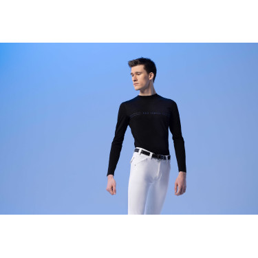 T-shirt Pro Series Canter manches longues Noir