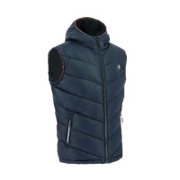 Mouwloze bodywarmer Equithème Greg Marineblauw
