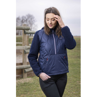 Anorak Equithème Celia Marineblauw