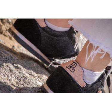 Sneakers Pénélope Saturne Noir / rouge Sneakers Pénélope Saturne Noir / rouge