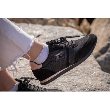 Sneakers Pénélope Saturne Noir / rouge Sneakers Pénélope Saturne Noir / rouge