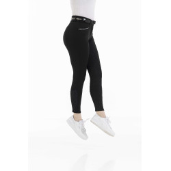 Pantalon Equithème Claudine fond silicone Noir