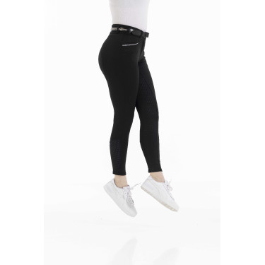 Pantalon Equithème Claudine fond silicone Noir