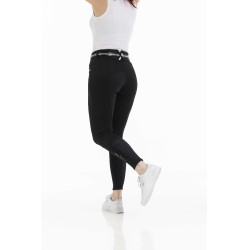 Pantalon Equithème Claudine fond silicone Noir