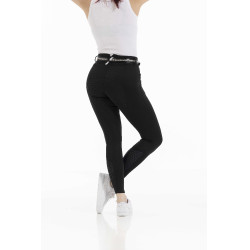 Pantalon Equithème Claudine fond silicone Noir
