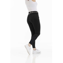 Pantalon Equithème Claudine fond silicone Noir