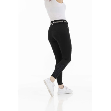 Pantalon Equithème Claudine fond silicone Noir