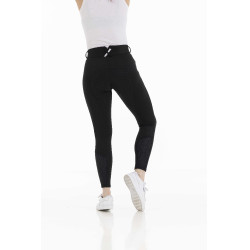 Pantalon Equithème Claudine fond silicone Noir