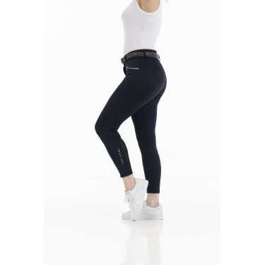 Pantalon Equithème Claudine fond silicone Bleu marine Pantalon Equithème Claudine fond silicone Bleu marine