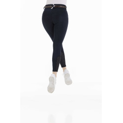Pantalon Equithème Claudine fond silicone Bleu marine Pantalon Equithème Claudine fond silicone Bleu marine