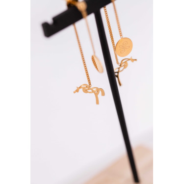 Boucles d'oreilles Pénélope Yuna Dorée