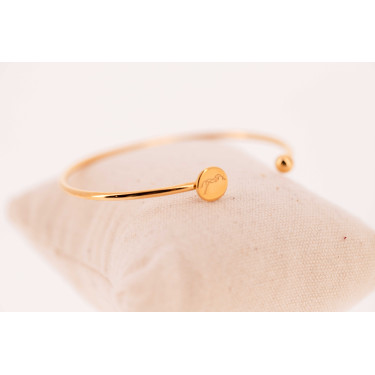 Pénélope Jonc Armband Goudkleurig Pénélope Jonc Armband Goudkleurig