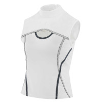 Polo Equithème Puebla Blanc / gris