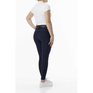 Equithème Yolande gerecycleerde broek Marineblauw