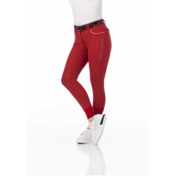 Pantalon Equithème Belinda Rouge