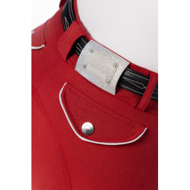 Pantalon Equithème Belinda Rouge