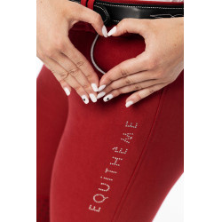 Pantalon Equithème Belinda Rouge