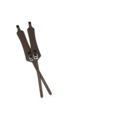 Enkelvoudige stijgbeugelriemen Norton Comfort Havana Bruin