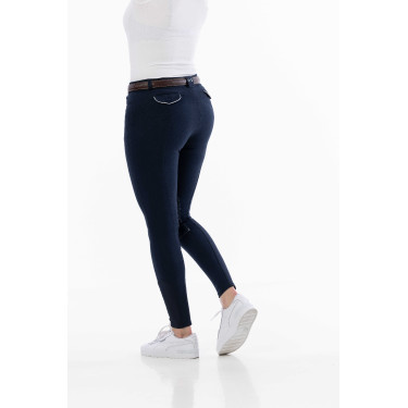 Pantalon Riding World Alexandrie Femme Bleu marine